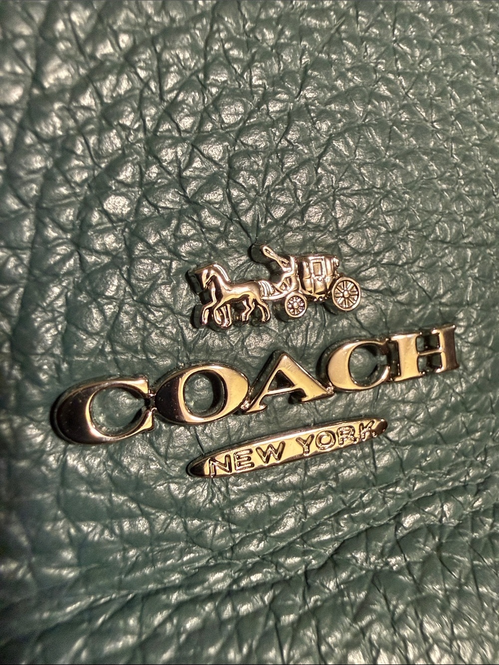 WOW POSHMARK - Authentic NWT Coach Pebbled Leather Turquoise Backpack